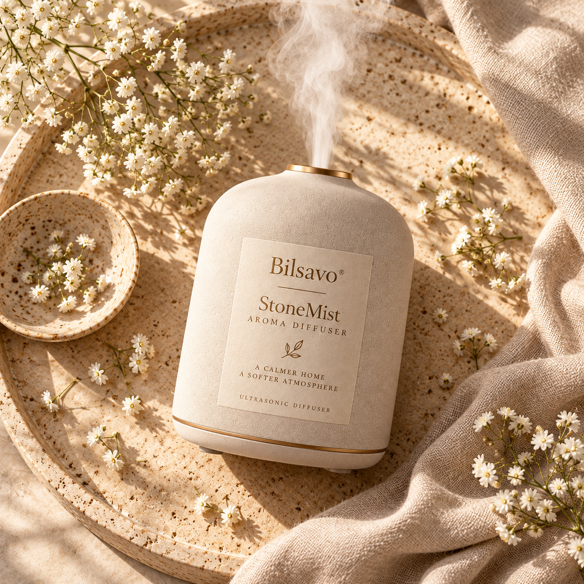 Bilsavo® StoneMist Aroma Diffuser