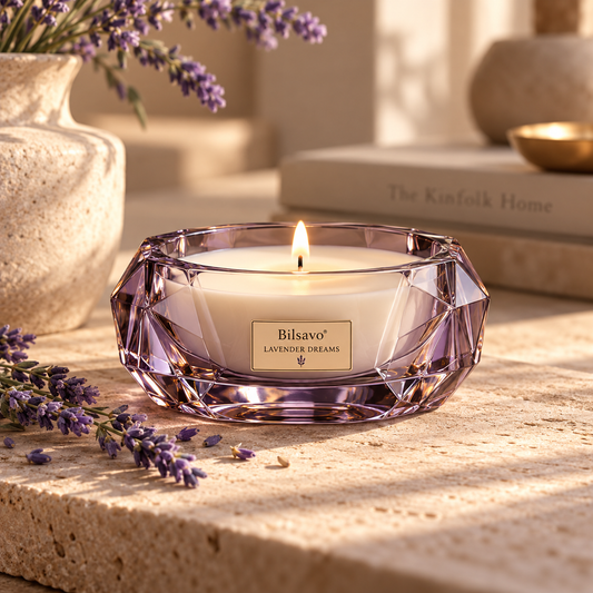 Bilsavo® Lavender Dreams Scented Candle